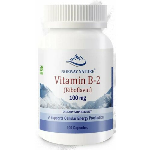   Norway Nature Vitamin B-2 Riboflavin 100  ( -2 ) 100  (Norway Nature)  -     , -  