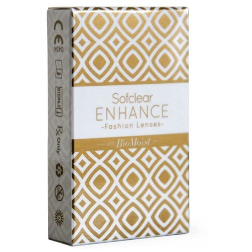 ���� ���������� ����� �� ����� Gelflex Sofclear Enhance, 2 ��., R 8,6, D -5, 1 ��.
