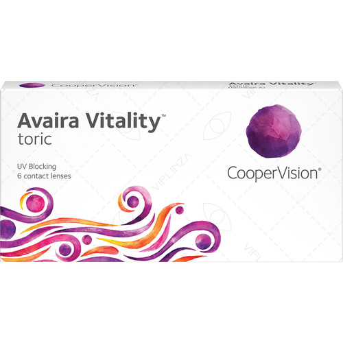    CooperVision Avaira Vitality toric., R 8,5, D -4,25,CYL:-1,75,A:60, , 1 .