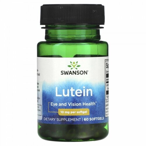 ���� Lutein, 10 ��, 100 �, 60 ��.