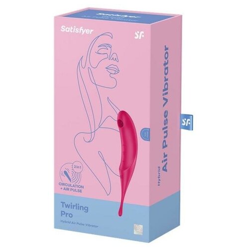 ���� ������������ ���������� SATISFYER Twirling Pro red