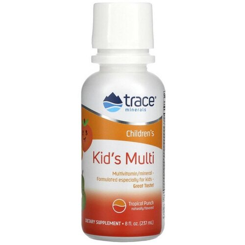 ���� Trace Minerals, Kids Multi, ��� ����������, 237 ��