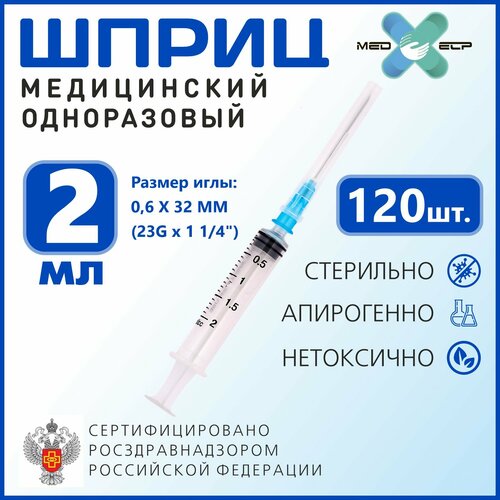    Med elp 2    23 G (0.6*32 ) 120  3-     -     , -  