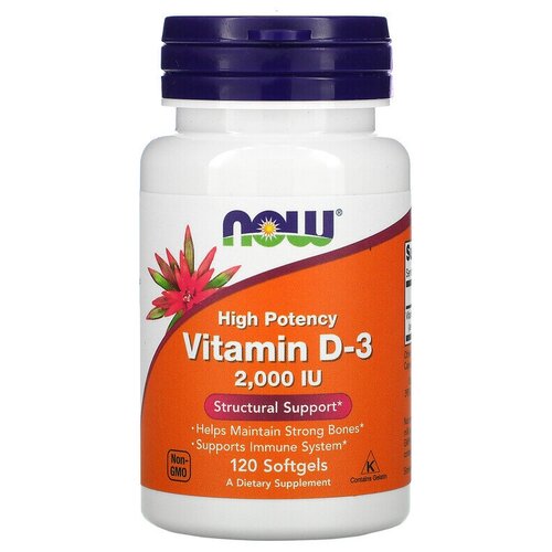   Now foods Vitamin D-3 2000 ME 120 .  -     , -  