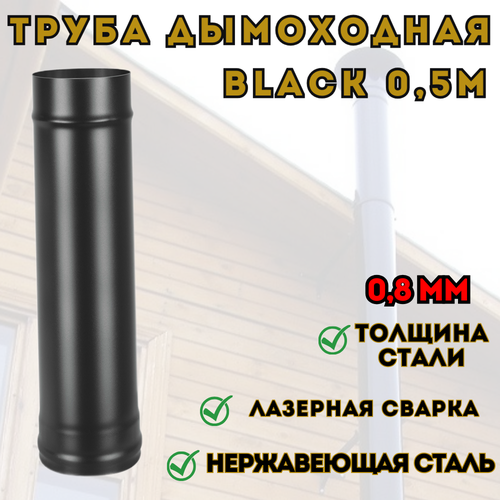   BLACK (AISI 430/0,8) L-0,5 (150)