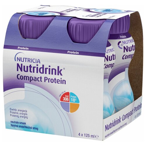   Nutridrink (Nutricia) Compact Protein, 125 , 600 , , 4 ., 5 .  -     , -  