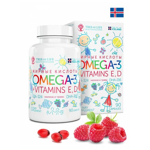   Omega 3 Kids 90  (Tree of Life)  -     , -  