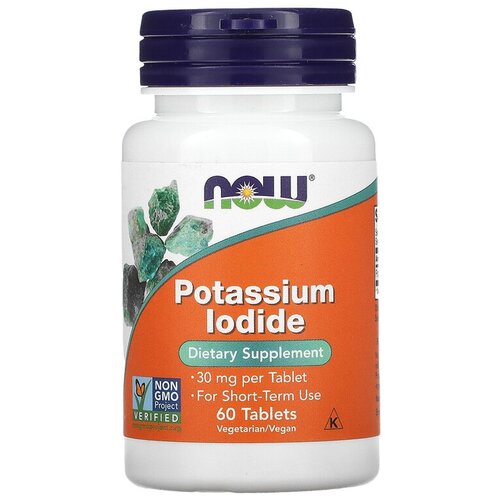    NOW Potassium Iodide, 50 , 30 , 60 .  -     , -  