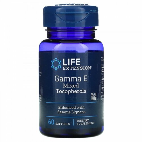   Life Extension Gamma E Mixed Tocopherols (-  ) 60   (Life Extension)  -     , -  