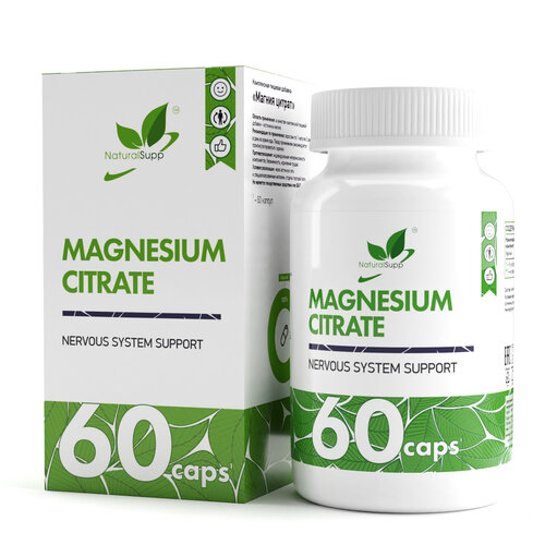 ���� Magnesium Citrate, ����., 100 �, 60 ��.