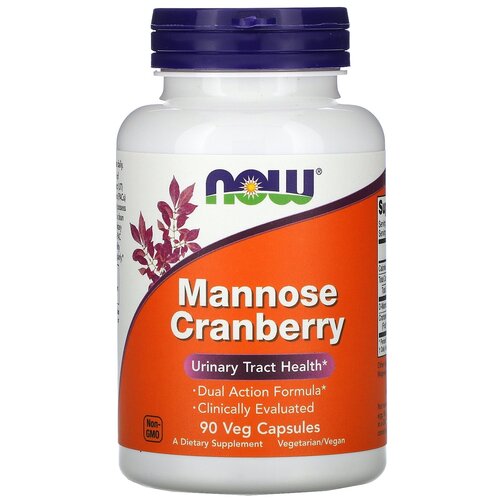    NOW Mannose Cranberry, 110 , 90 .  -     , -  