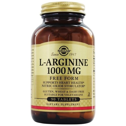 ���� Solgar L-Arginine ���., 1000 ��, 350 �, 90 ��.