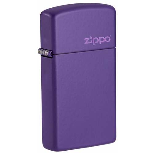      ZIPPO Slim 1637ZL ZIPPO Logo   Purple Matte  -     , -,   