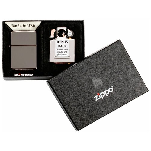 ���� ������������ ���������� ����� ZIPPO 29789: ���������� ��������� ZIPPO � ��������� Black Ice� + ���� ��� ������