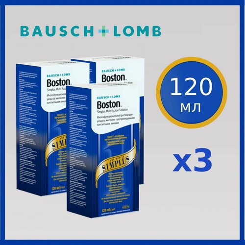         BAUSCH+LOMB Boston SIMPLUS 120  3,    -     , -  