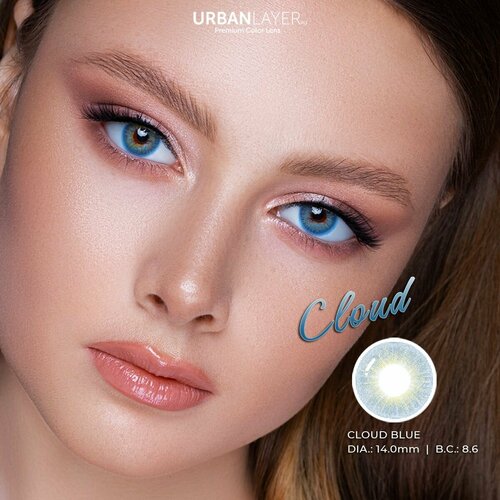     URBAN LAYER ru Cloud, 2 ., R 8,6, D -4,5, blue, 1 .  -     , -  