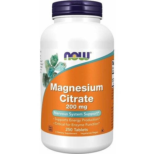   NOW Magnesium Citrate 200  250  /    200  250   -     , -  