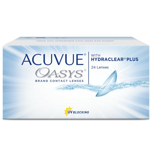     ACUVUE OASYS with HYDRACLEAR PLUS, 24 ., R 8,8, D +2,25  -     , -  