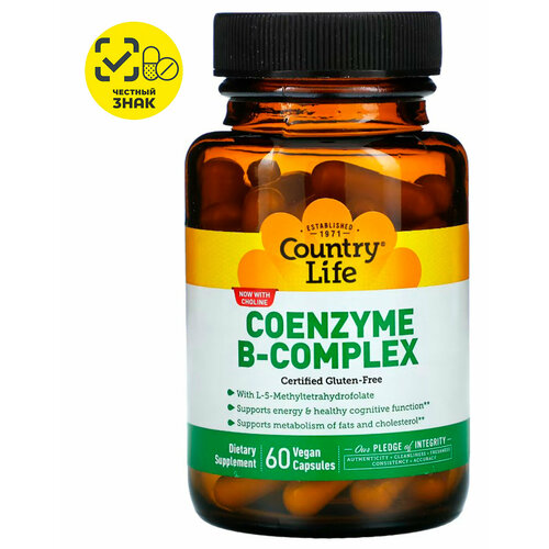   Country Life, oenzyme B-complex,    B, 140 , 60 .  -     , -  