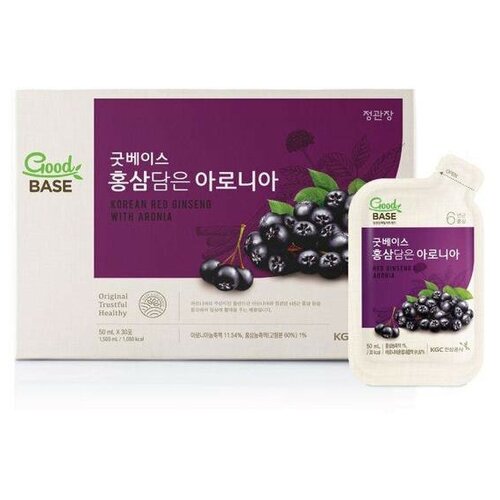             Cheong Kwan Jang Aronia Korean Red Ginseng Health Drink Pouch  -     , -  