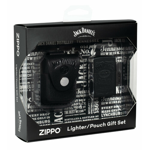    ZIPPO Jack Daniels:    Black Matte        -     , -  