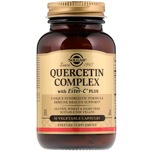   Solgar, Quercetin Complex with Ester-C Plus,    Ester-C Plus, 50    -     , -  