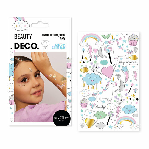 ���� ����� ���������� ���������� ��� ���� `DECO.` by Miami tattoos (Cartoon Sweet Baby)