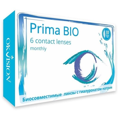 ���� ���������� ����� �� ����� OKVision PRIMA BIO, 6 ��., R 8,8, D +1,5