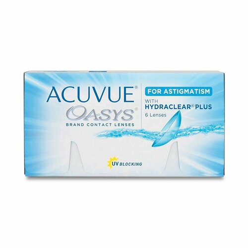 ���� ACUVUE OASYS with Hydraclear Plus for Astigmatism (6 ����) BC 8,6 SPH +4.50 CYL -2,75 AXIS 140