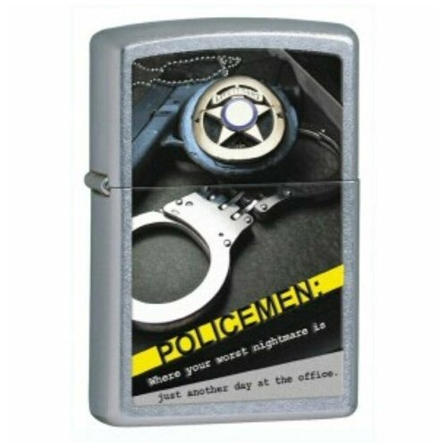    Zippo Police Badge Handcuff  -     , -,   