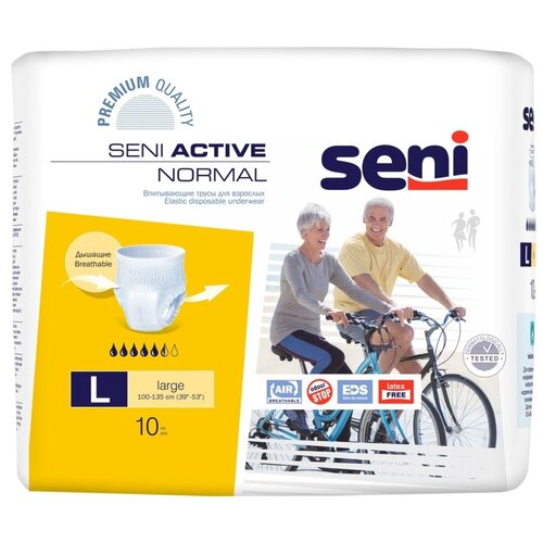    -     Seni ACTIVE NORMAL large ( 100-135 ), 10 .  -     , -  