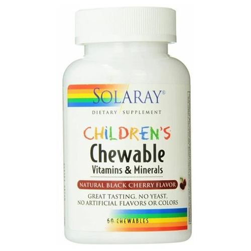 ���� �������� Solaray Children's Vitamin & Minerals, 150 �, 250 ��, 60 ��.