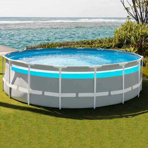     Intex 26730 Clearview Prism Frame Premium Pool Set 488  x 122   -     , -  