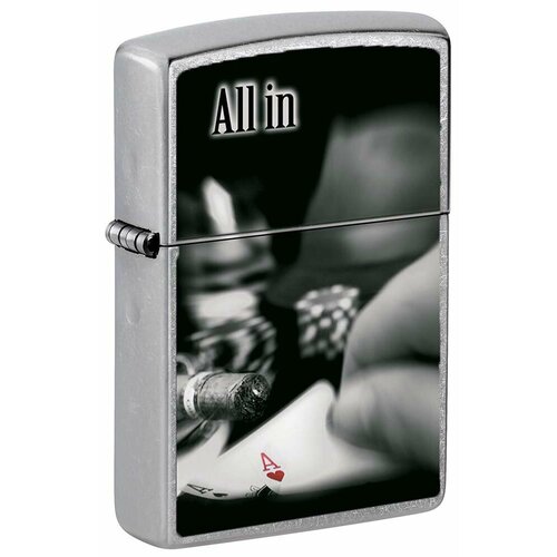      ZIPPO Classic 207 ALL IN ALL   Street Chrome - -  -     , -  