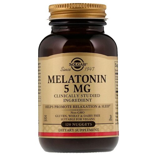    SOLGAR Melatonin 5 , 5 , 120 .  -     , -  