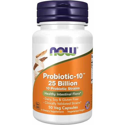 ���� NOW Probiotic-10 25 Billion 50 ���� / ��� ���������-10 25 ���� 50 �����