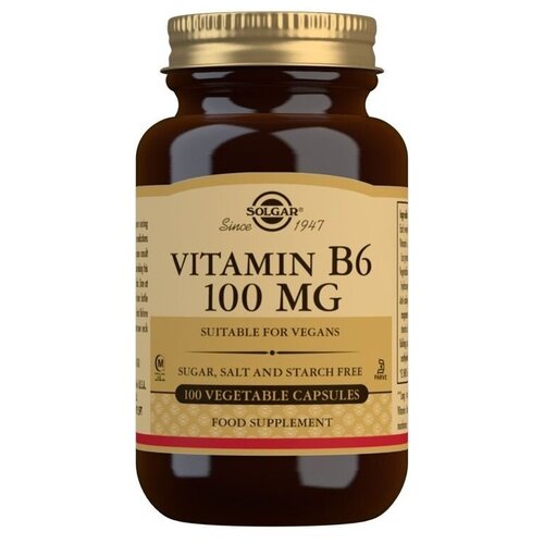  Solgar Vitamin B-6 Piridoxine HCI 100  ( -6 ) 100   (Solgar)