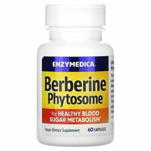 ���� Enzymedica, Berberine Phytosome, ������������ ��������, 60 ������