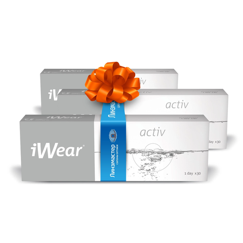 ���� ����������� ���������� ����� iWear Activ, 90 ��., R 8,6, D -6,5