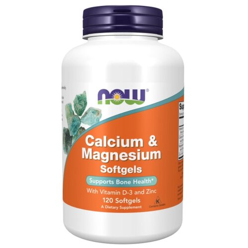    NOW Calcium & Magnesium with Vitamin D3 and Zinc, 361 , 120 .  -     , -  