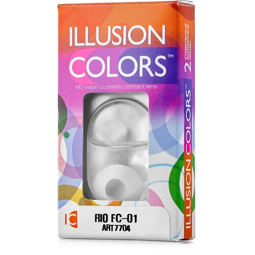     ILLUSION olors Rio, 2 ., R 8,6, D 0, fc-01  -     , -  