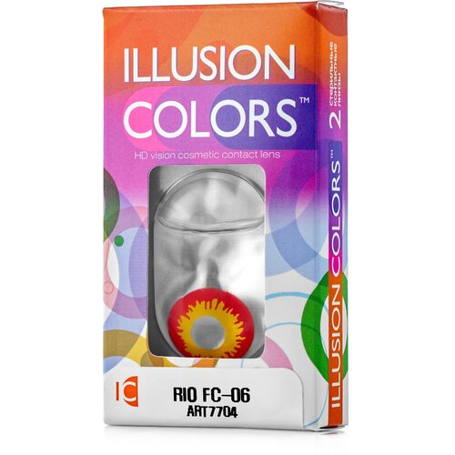     ILLUSION olors Rio, 2 ., R 8,6, D 0, fc-06  -     , -  