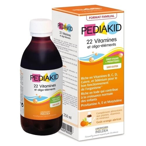   PEDIAKID 22 Vitamins and Oligo-elements ., 250 , 250 ,   -     , -  