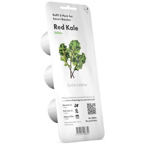        Click and Grow Refill 3-Pack    (Red Kale)  -     , -,   