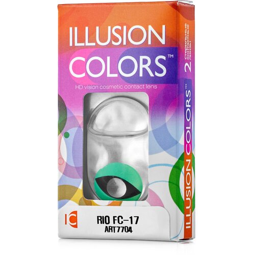     ILLUSION olors Rio, 2 ., R 8,6, D 0, fc-17  -     , -  