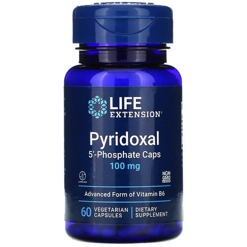   Life Extension Pyridoxal 5'-Phosphate, 40 , 100 , 60 .  -     , -  