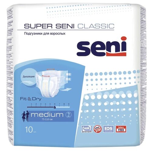      SUPER SENI CLASSIC MEDIUM ( 75-110 ), 10 .  -     , -  