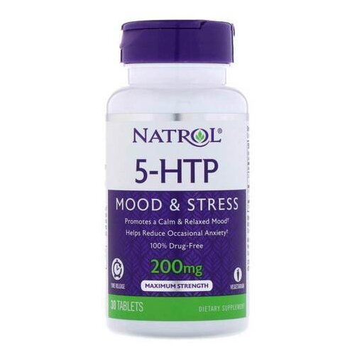    Natrol 5-HTP Time Release, 200 , 30 .  -     , -  