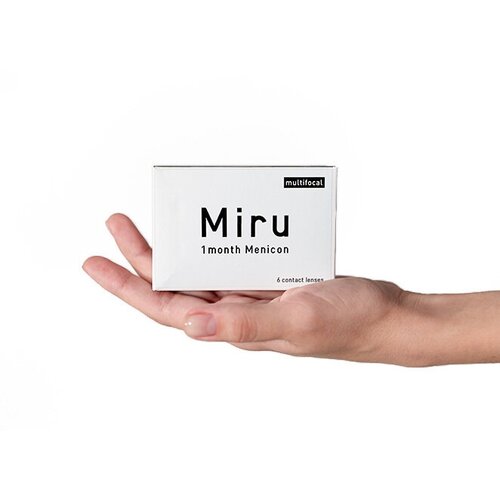     Menicon Miru 1month Multifocal, 6 ., R 8,6, D +4,75, ADD:   -     , -  