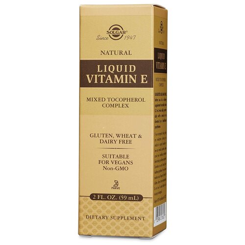   Solgar Liquid Vitamin E ., 59 , 110   -     , -  